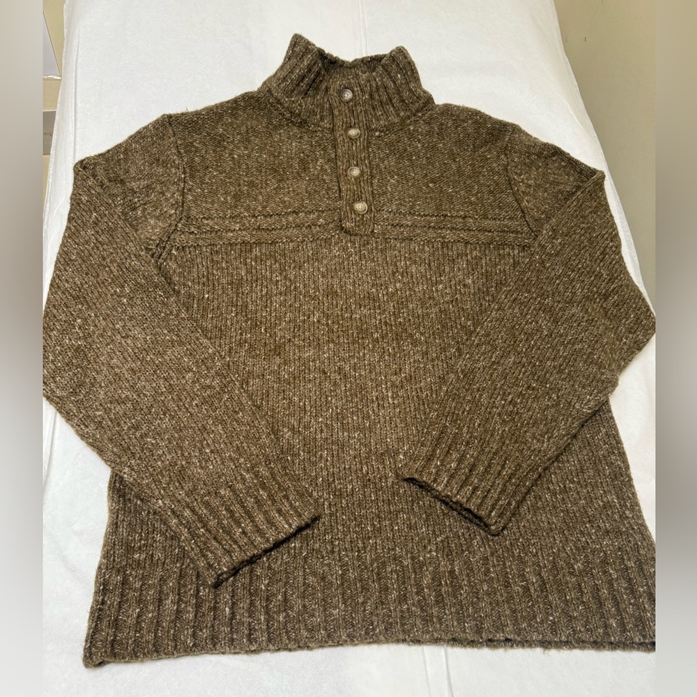 Royal Robbins Men's Turtleneck Sweater - Brown